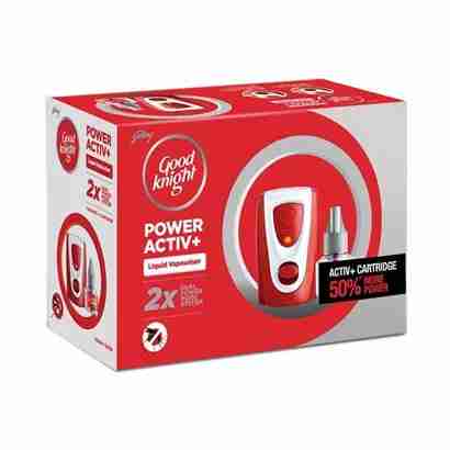 Godrej Good Knight Power Active Machine + Refile  (45 ml)
